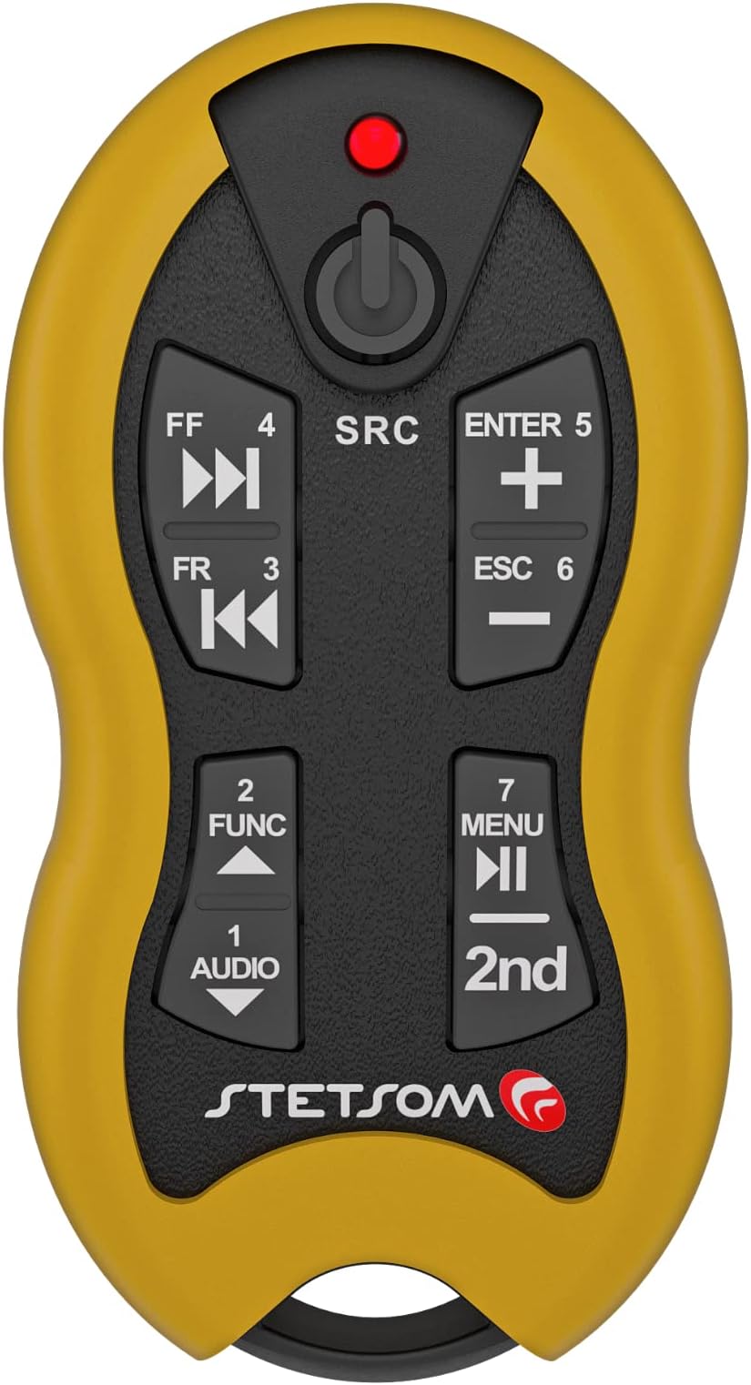 SX2 - Universal Remote Control, Infrared, Long Range (1640 ft), 16 Functions, Learning Mode, Compatible with Car Audio Head Units, Home Devices and Video Equipment
