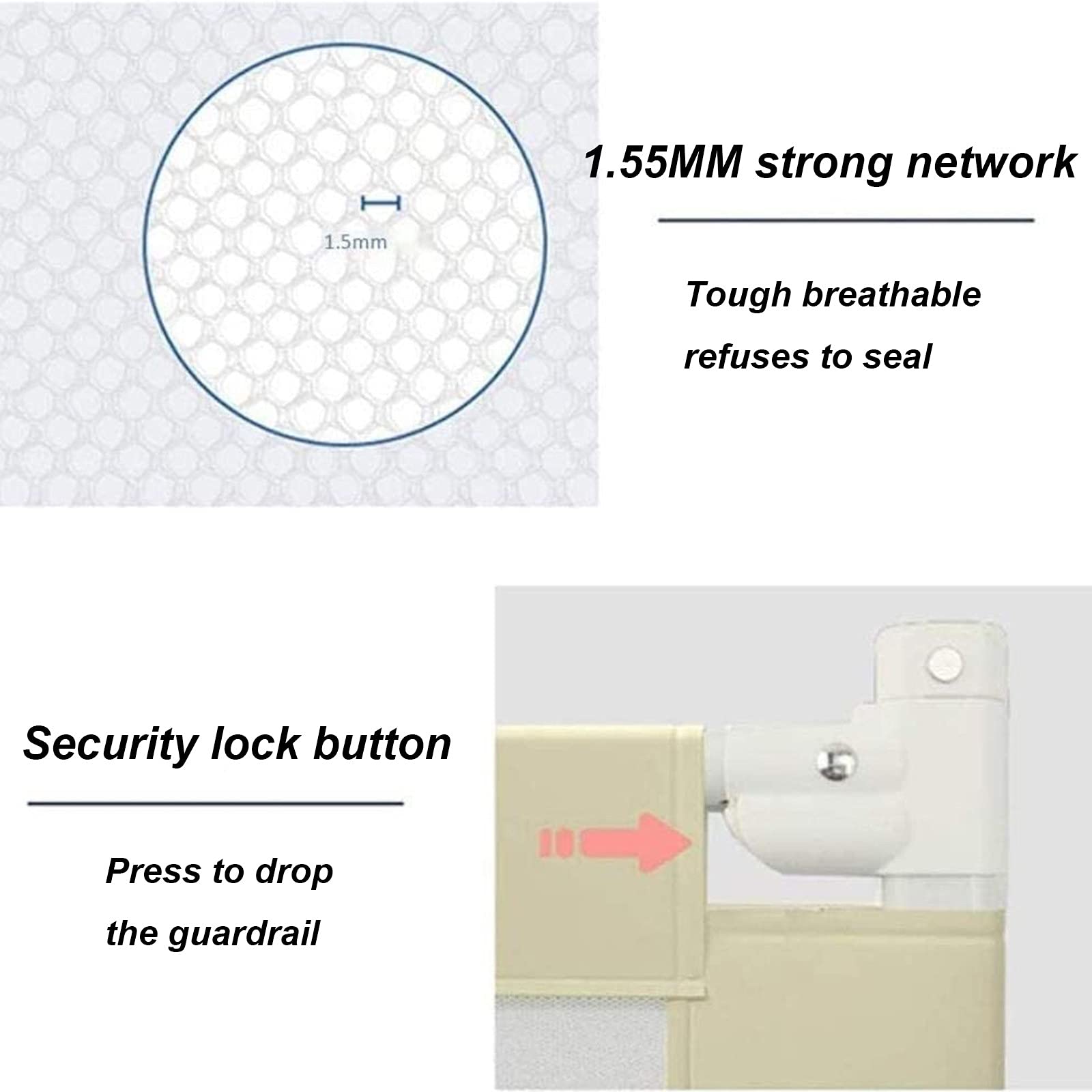 Barriera di Sicurezza per Letto, barriera anticaduta per Letto, barriera anticaduta per Letto, barriera di Sicurezza per Neonati, barriera Universale per Letto, sponda p