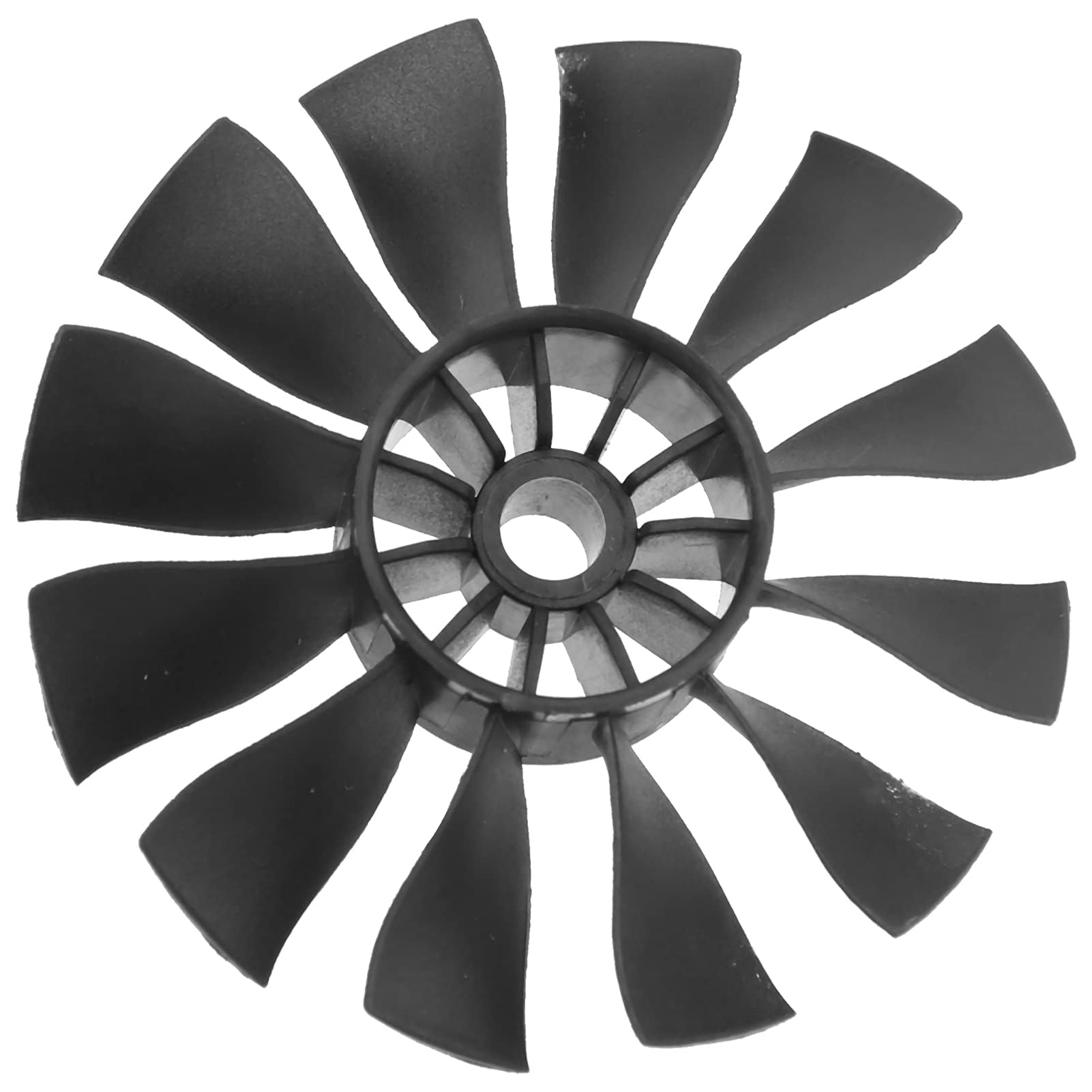 RC Ducted Fan Blade, 50mm/2.0in 12 Blades Propeller Stable Mini Ducted Fan for RC Model EDF Jet Airplane Aircraft RC Planes (Reverse)