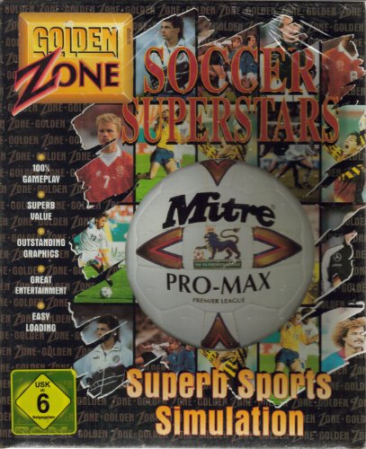 Preisvergleich Produktbild Soccer Superstars, Superb Sports Simulation für Windows 95