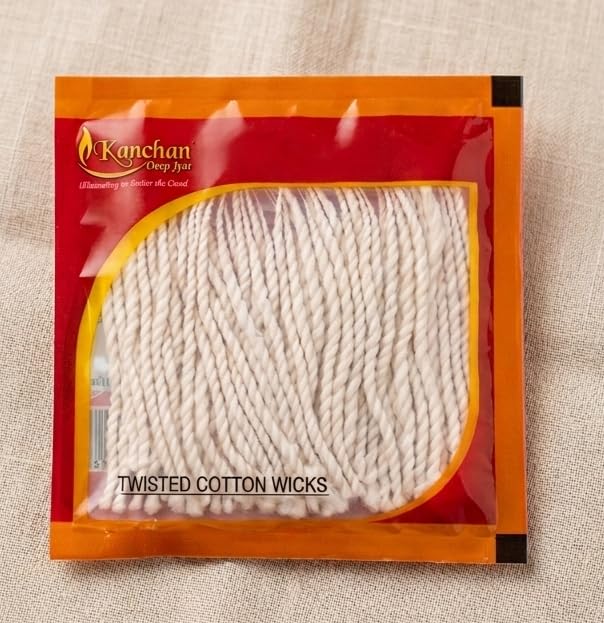 Twisted Long Cotton Double Wicks for Diya, Lambi Diya Batti for Pooja and Aarti, 1200 Pcs-image-25