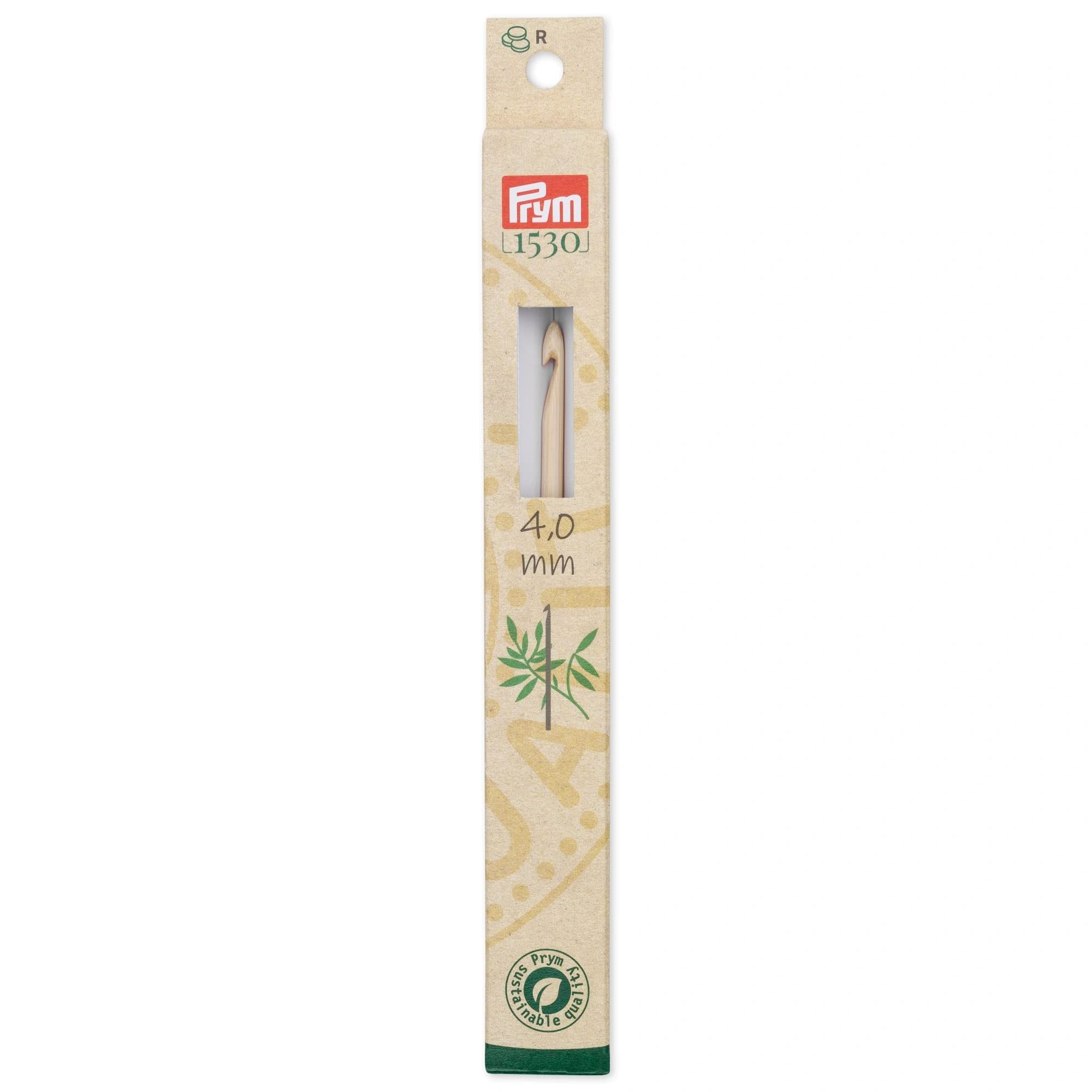 Prym 6 Bamboo Crochet Hook 4Mm