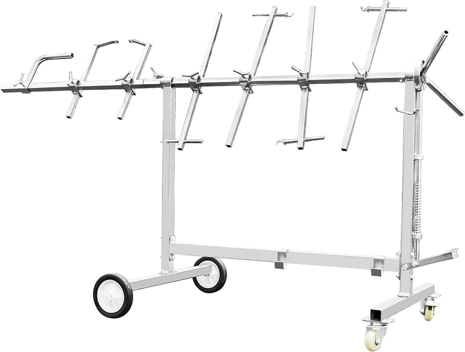 sujinxiu Adjustable Car Body Paint Rack Rotating Panel Painting Stand Garage Auto