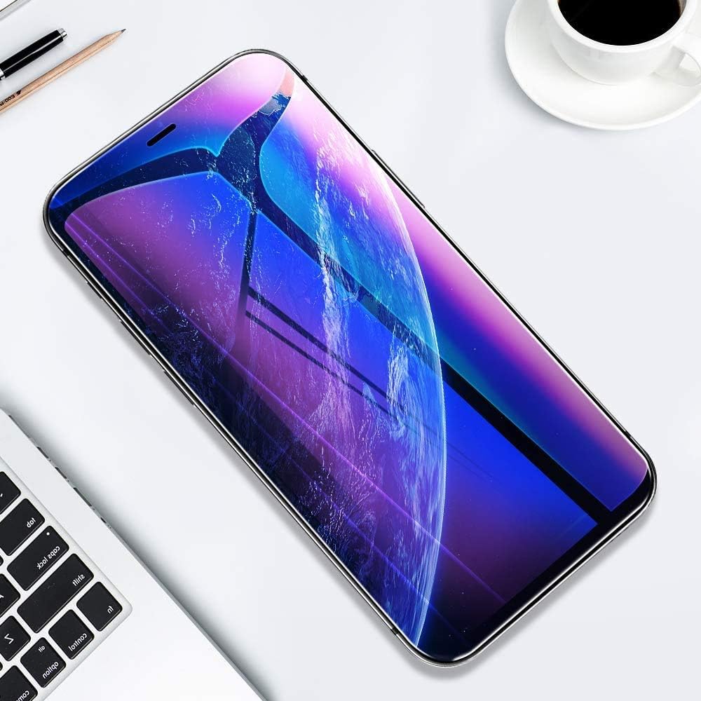 FLOVEME Compatible for iPhone 12 Pro Max Screen Protector Tempered Glass 5G 6.7 Inch, [with Installation Frame][3 Packs] Anti Scratch Case Friendly, 9H 2.5D 0.33mm