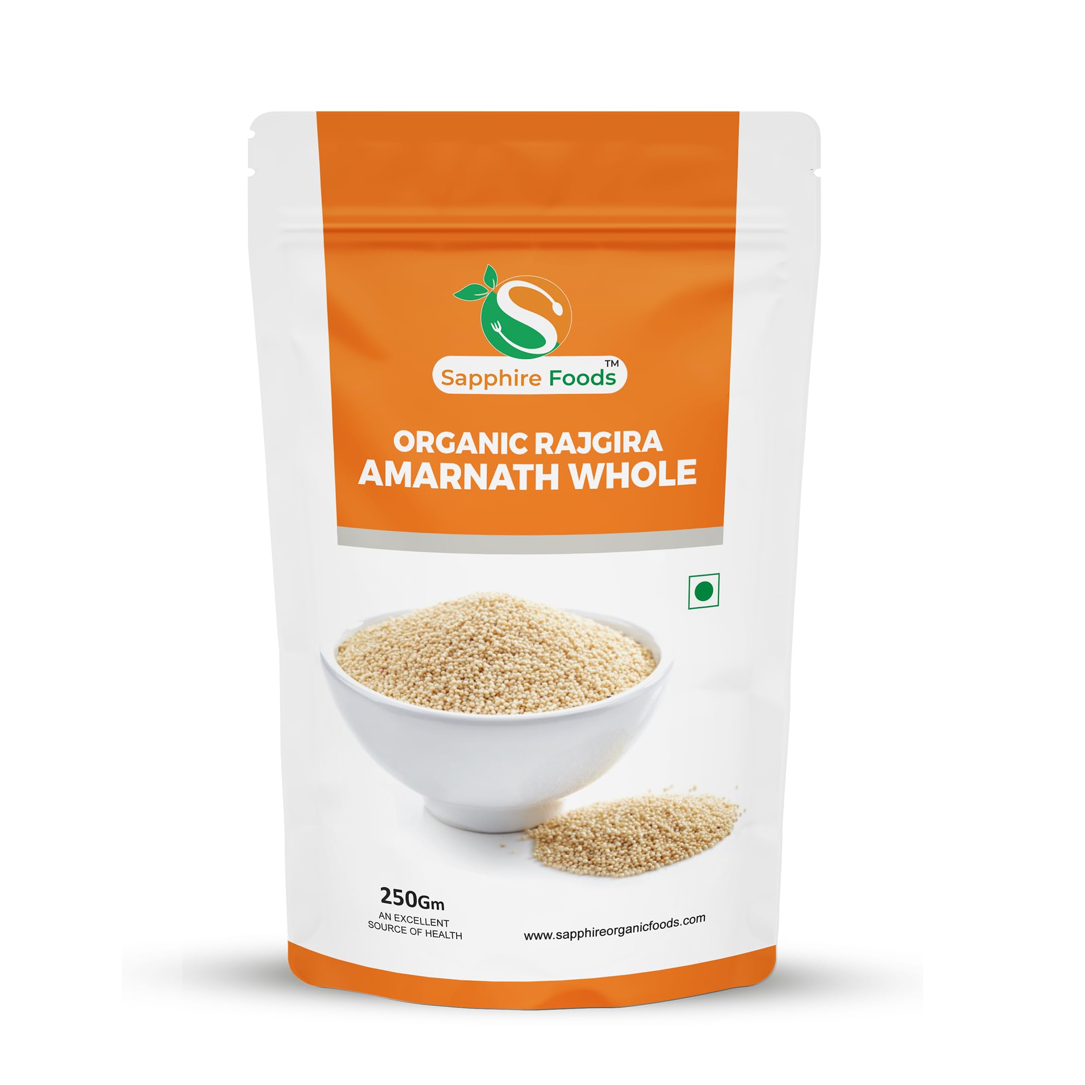 Sapphire Food Export Organics Amarnath Rajgira - Organic Gluten Free Cholai Ramdana Seeds High protein and Fiber | Rajgira | Ancient Grain (250gm) (B0CW9XWGLC) Amazon Price History, Amazon Price Tracker