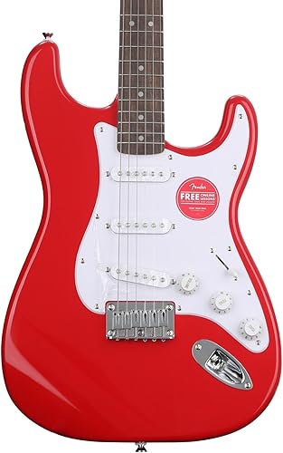 Miniatura 4 de Squier By Fender - Guitarra eléctrica de cuerpo sólido de 6 cuerdas, derecha (0373250558)