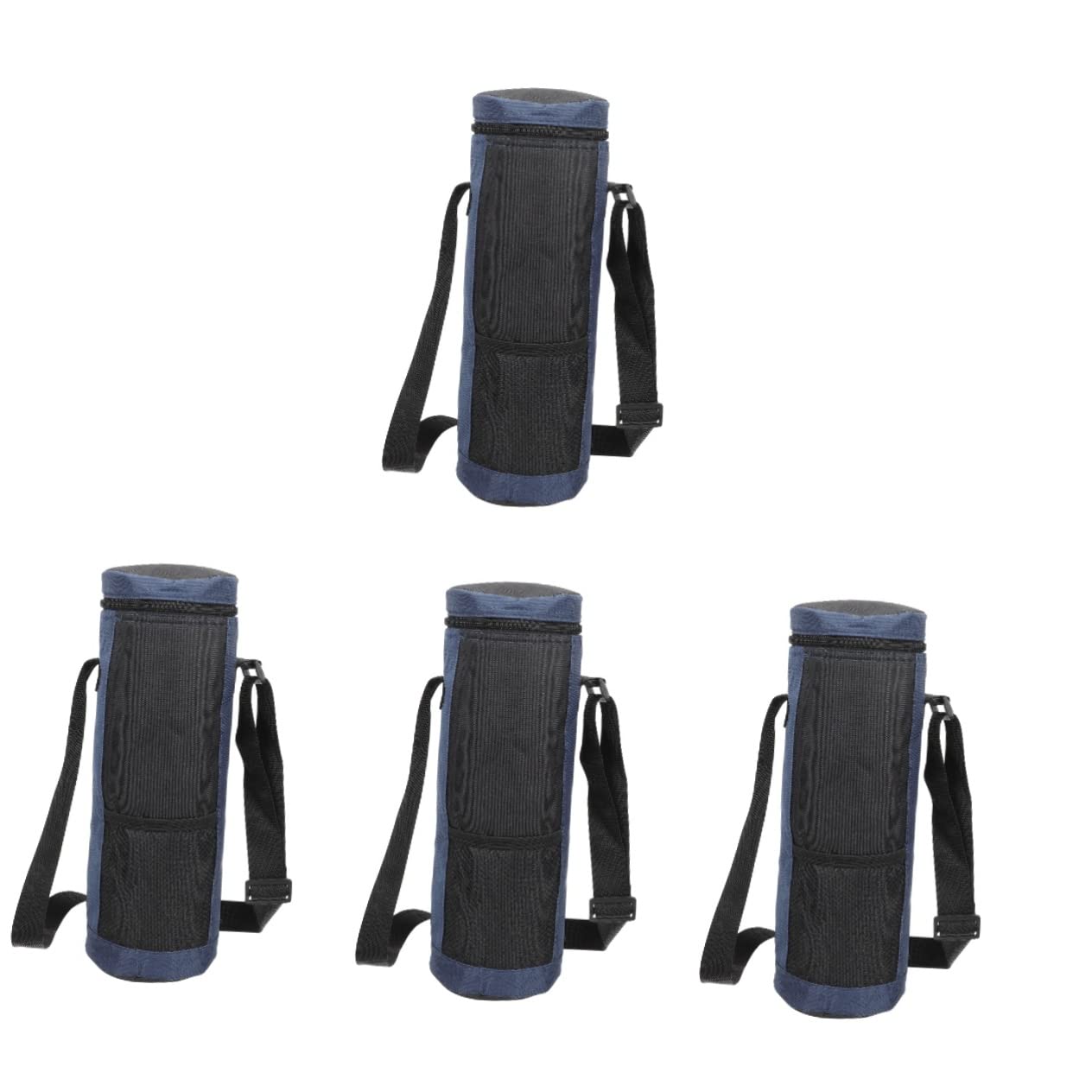 Yardwe 4 Piezas Juego De Tazas Termo Aislamiento Cámping Manga Bolsa Largo Funda Enfriadora De Botellas Tapa De Biberón De Bebé Portabotellas Aislado Cantimplora Tela Oxford