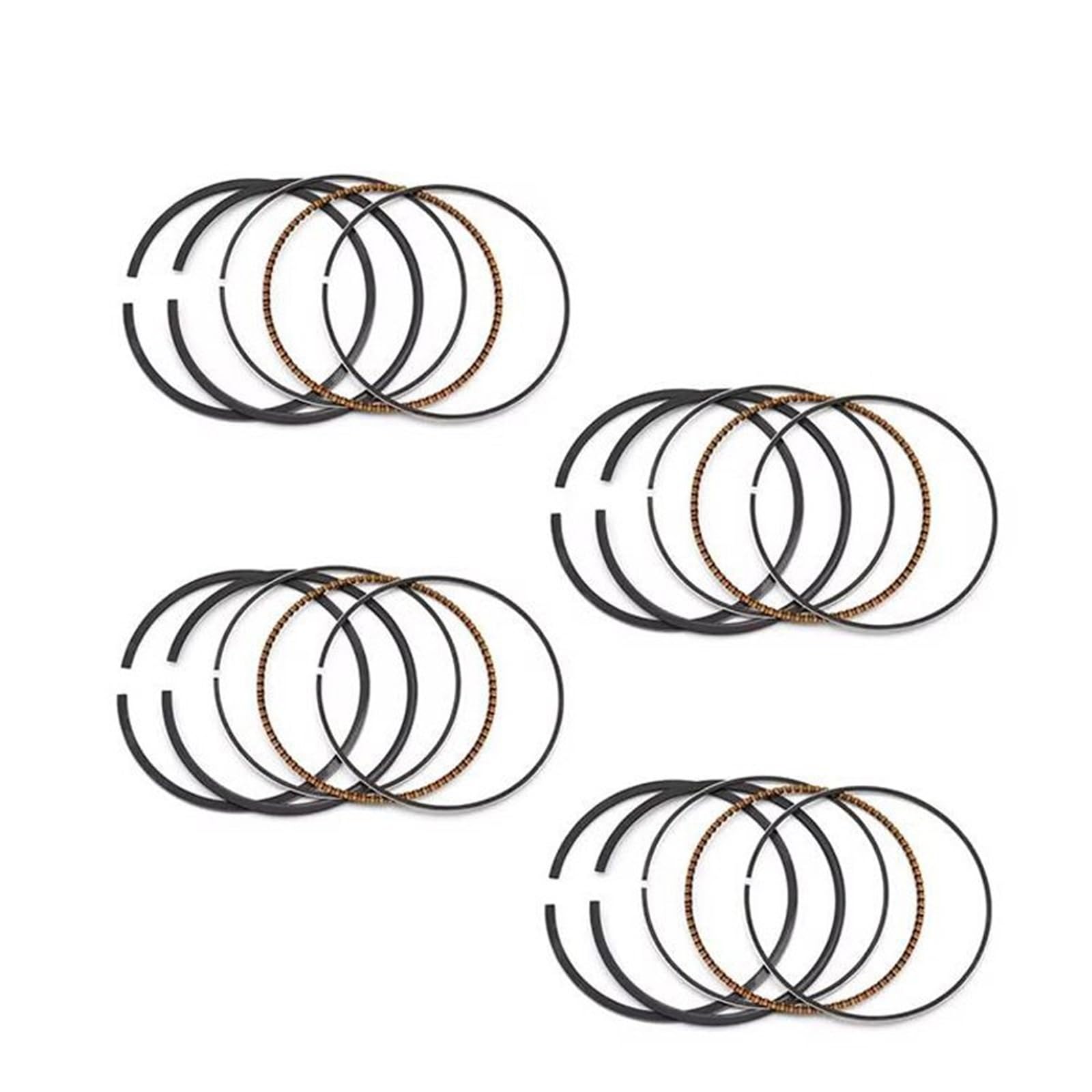 Segments Piston Moto Référence 13008-1138 Stop Perte Compression ZR250 BALIUS 49 Mm