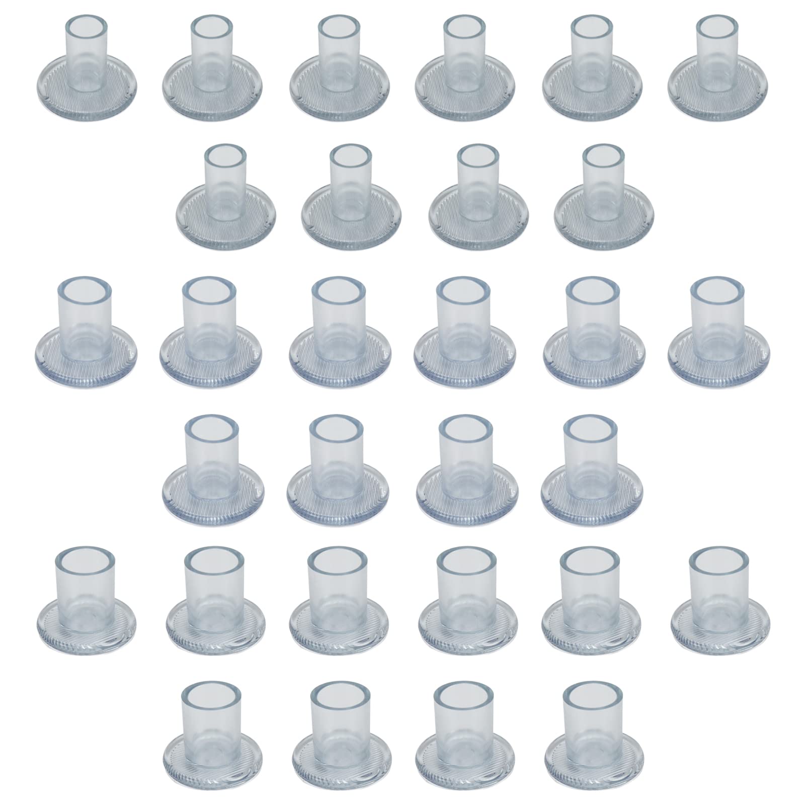 Pastlla 15 Pairs 3 Sizes High Heel Protectors Clear Heel Stopper Heel Protectors for Wedding Mate Bridesmaid Shoes Walking on Grass and Uneven Floor Heel Grass Stoppers (Small/Middle/Large)