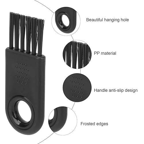 Miniatura 2 de 6 unids cepillo de limpieza de afeitadora eléctrica cepillo de limpieza multifuncional cepillo de limpieza antideslizante cepillo de recortadora