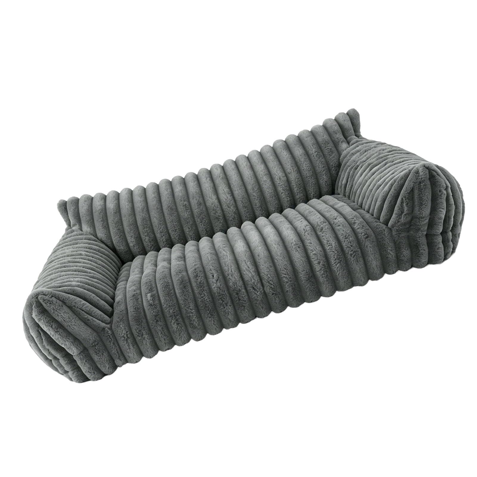 Legowisko dla Psa, Zmywalna, Wygodna, Ciepła i Miękka Sofa z Oparciem dla Małych Kotów i Psów (M75*50 * 20 cm)