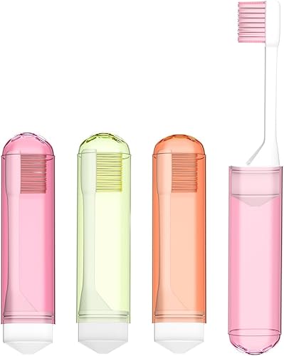 Cepillo de dientes de viaje, juego de cepillos de dientes de viaje, mini cepillo de dientes, cepillo de dientes portátil, cepillo de dientes tamaño
