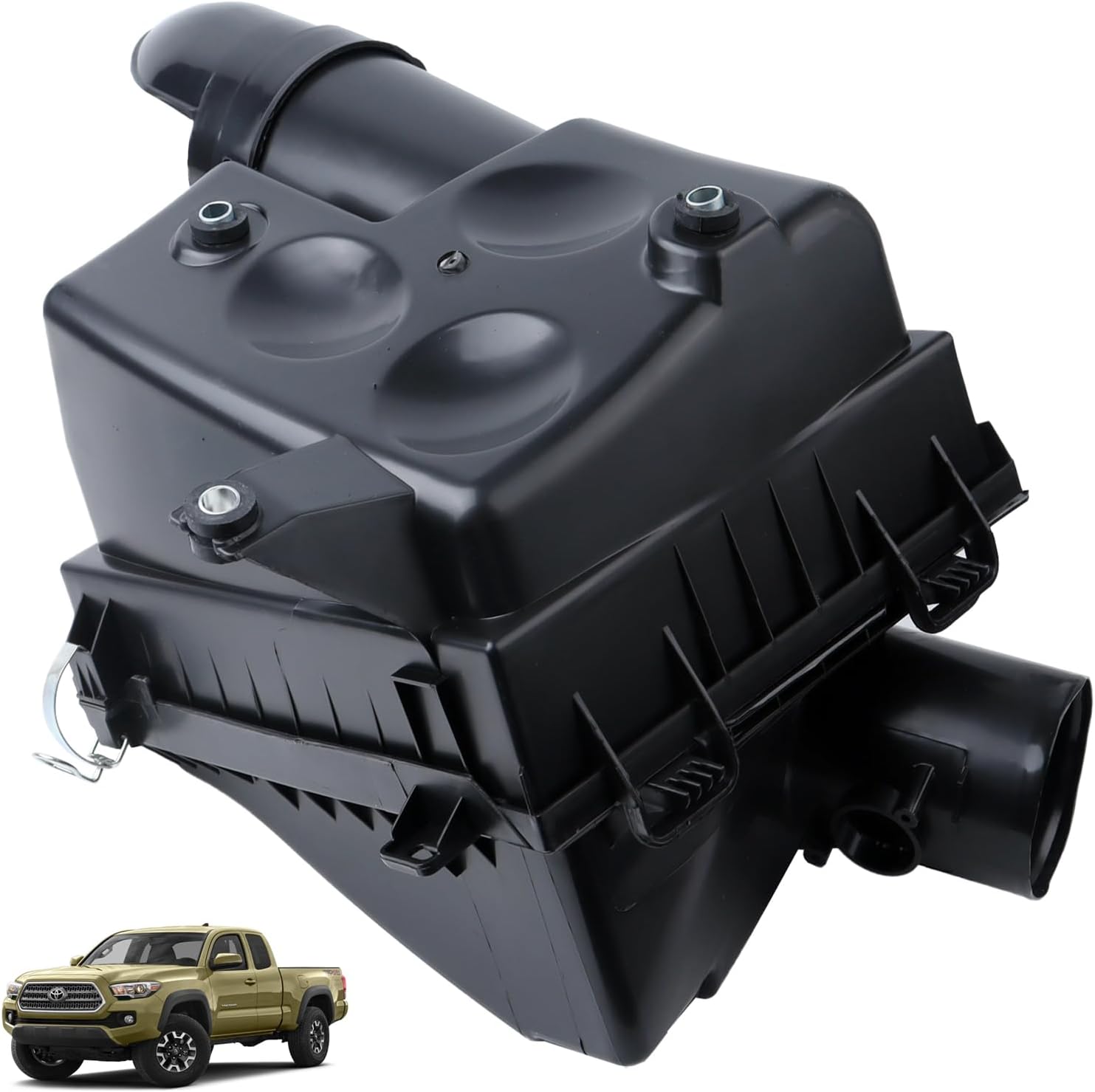 MUCO Air Intake Cleaner Box Housing Compatible for Toyota Tacoma 2015 2016 2017 2018 2019 2020 2021 22 Air Intake Housing Box w/o Filter 17700-0P230