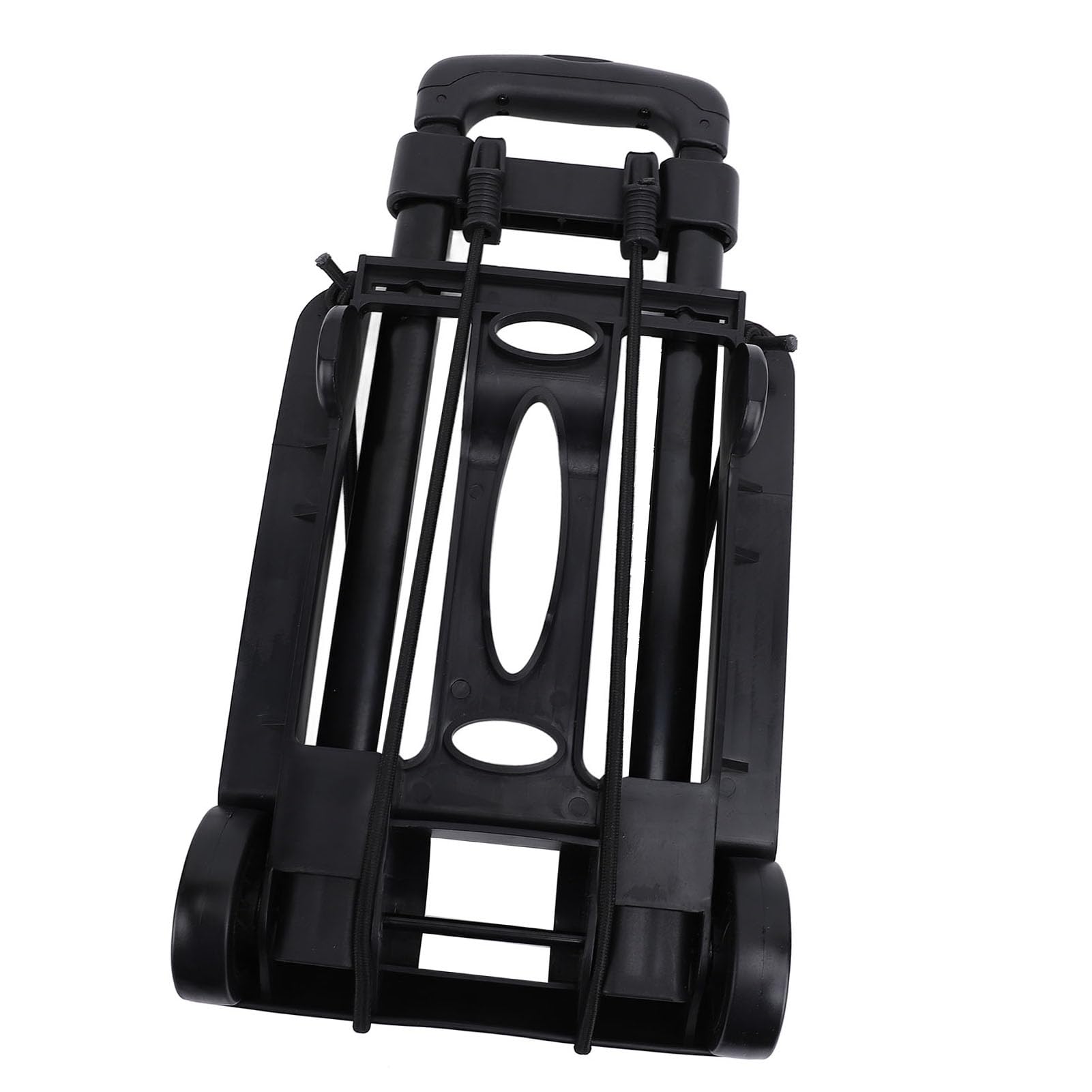 Chariot à Main Pliable avec Corde élastique, Chariot à Bagages Roulant pour Les déplacements, Le Shopping et Les Voyages, capacité de Charge de 30 kg, Chariot à Plateforme compacte