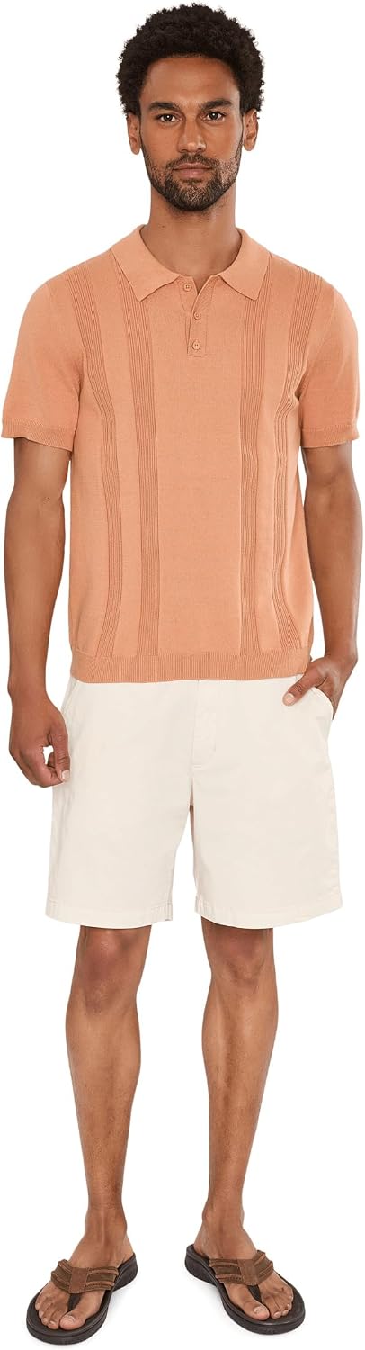 Liverpool Los Angeles Men's Short Sleeve Sweater Knit Polo
