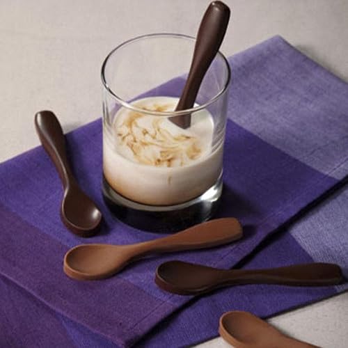 Miniatura 5 de Juego de 3 moldes de silicona para cucharas pequeñas aptas para horno para caramelos de menta, gomitas, decoración de pasteles, galletas para