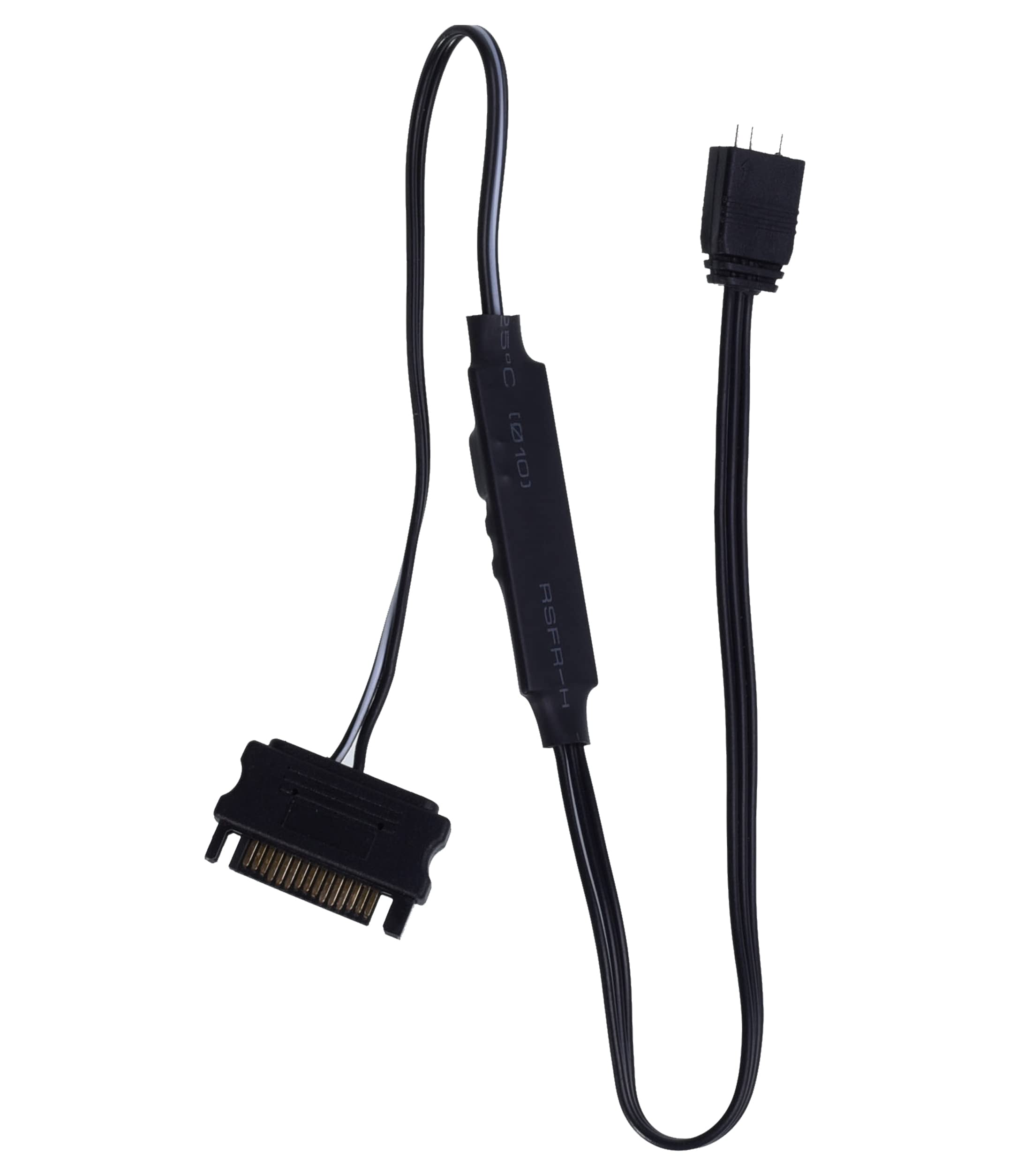 Xilence LQZ.ARGB_Set Remote, ARGB Remote Control do komponentów LED PC, odbiornik, rozdzielacz 1to4 ARGB, czarny/biały