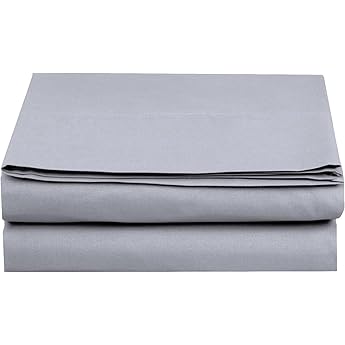 Luxury Flat Sheet on Amazon Elegant Comfort Wrinkle-Free 1500 Premier Hotel Quality 1-Piece Flat Sheet, King Size, Lilac