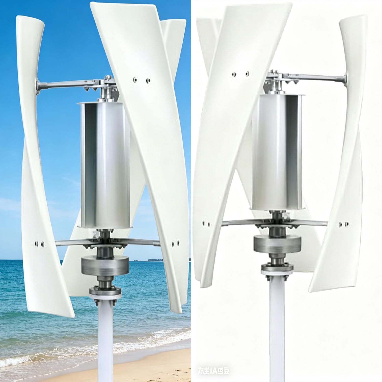 Éolienne verticale 5kW pour maison avec générateur de lévitation à aimant permanent
