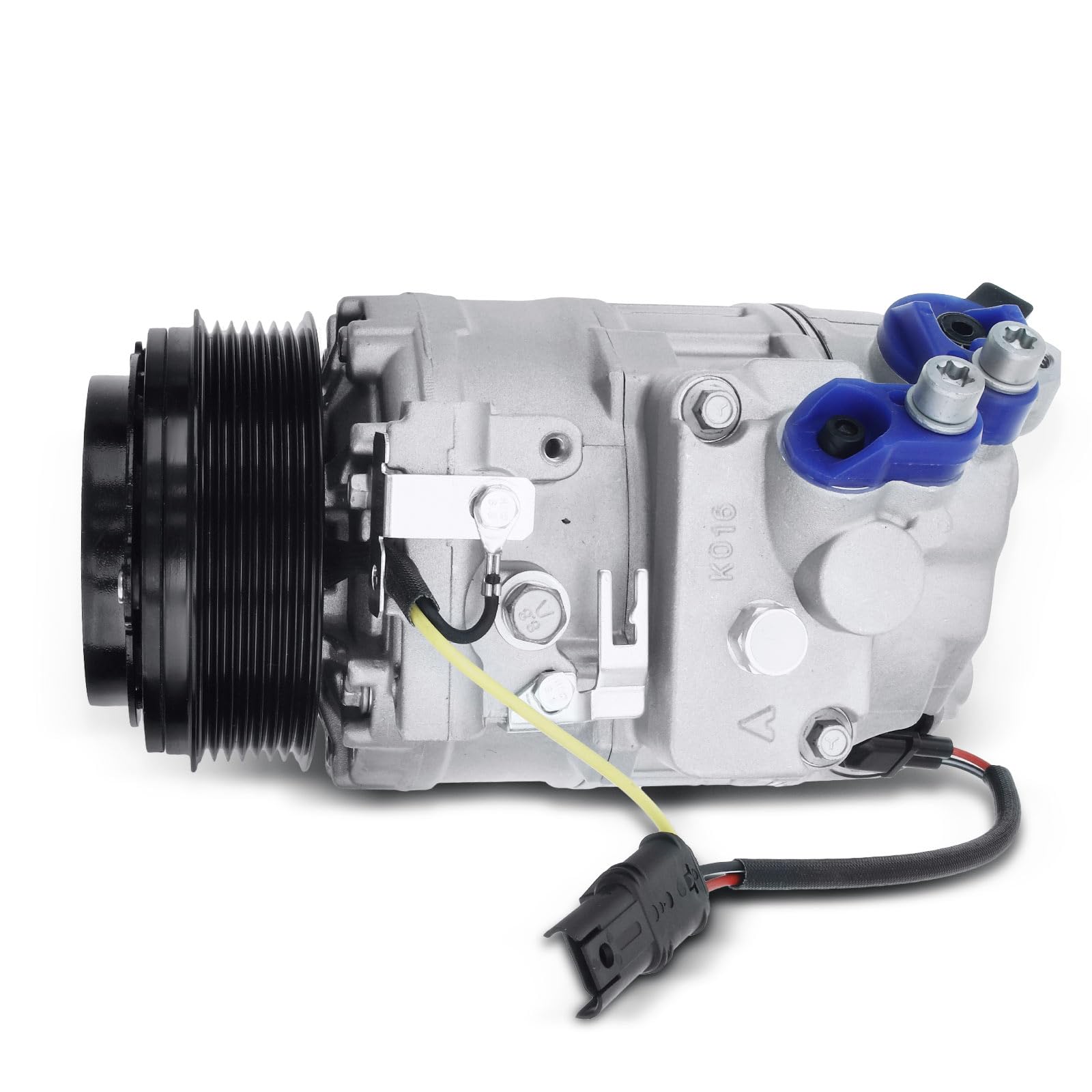 Frankberg Compressore dell'aria condizionata con frizione Diesel Compatibile con Serie 5 F10 F11 Serie 5 Gran Turismo F07 Serie 7 F01 F02 F03 F04 X5 E70 64526987890, con l'olio preconfezionato