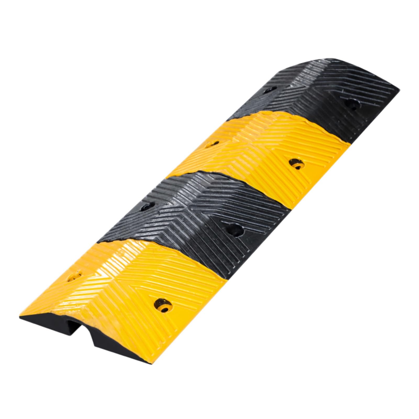 ZHANGGL Cable Protector Ramp,Rubber Cable Cord Cover Ramps Wire Hose Protective,for Asphalt Concrete Gravel Driveway Indoor Outdoor