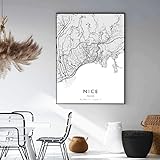 expertise tableau nice 🖊 Mots-clés associés : France, ville, pays, Europe poster scandinave, cadre chambre, cadre murale, décoration bureau, chambre, couloir ou salon..