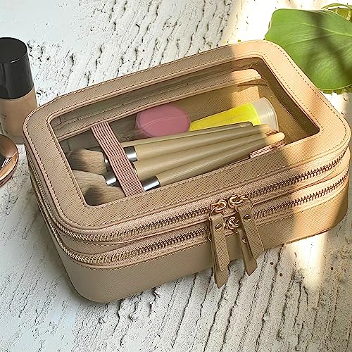 JAZD Women's Clear Cosmetic Bag2