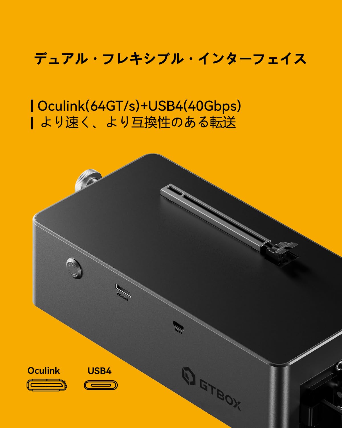 Amazon.co.jp: GTBOX G-Dock eGPUドックドッキングステーション
