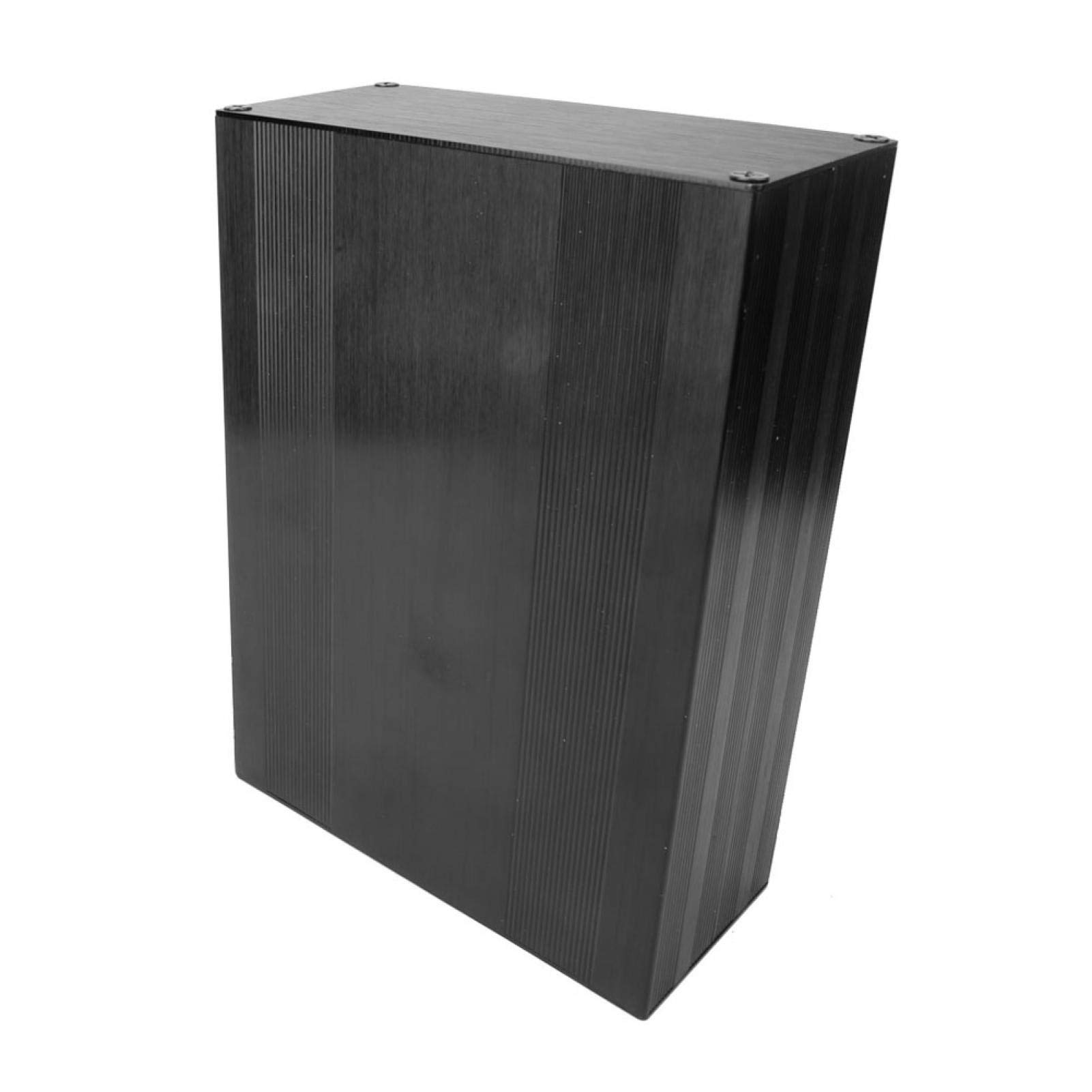 Boîtier de boîtier en aluminium, boîtier de boîtier de projet en aluminium électronique Shell Protect Box carte de circuit électronique bricolage(200mm)