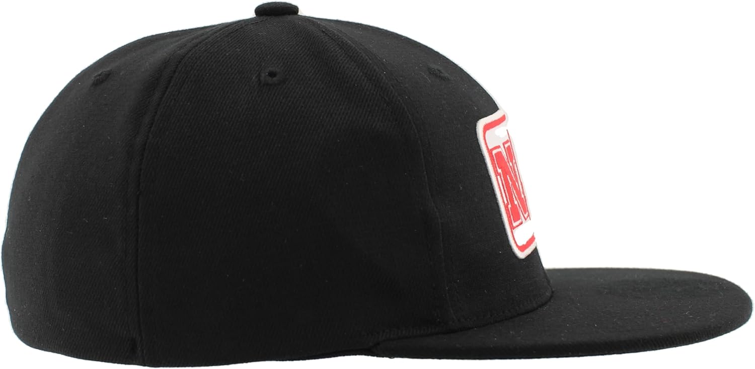 Nebraska Cornhuskers NCAA Officially Licensed Fitted Hat M15Z Defer Black, Medium - Image 7