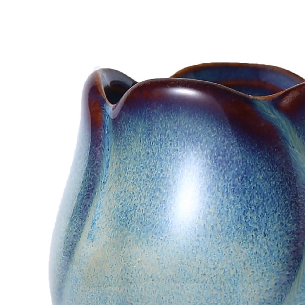 Groß Duftlampe Teelicht Keramik mit Teelichthalter für ätherische öle, Ätherisches Öl Brenner Oil Diffuser achsschmelzbrenner Aromatherapie Diffusor Wachswärmer Aroma für Yoga, Schönheitssalons