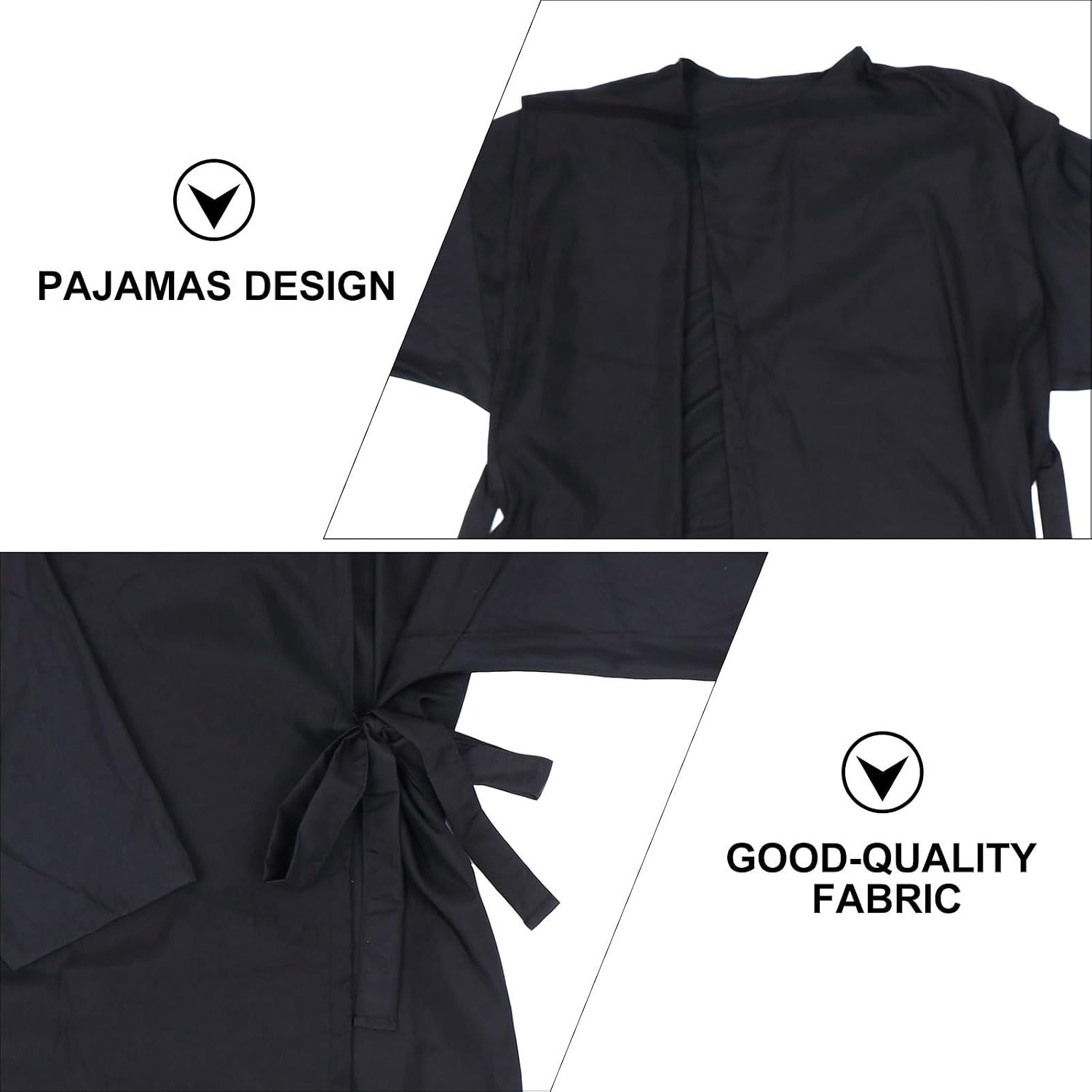 Kimono Style Salon Gown Adjustable Hairdressing Smock Lightweight Breathable Client Cape for Hair Cutting and Coloring Protection 44X26X19In
