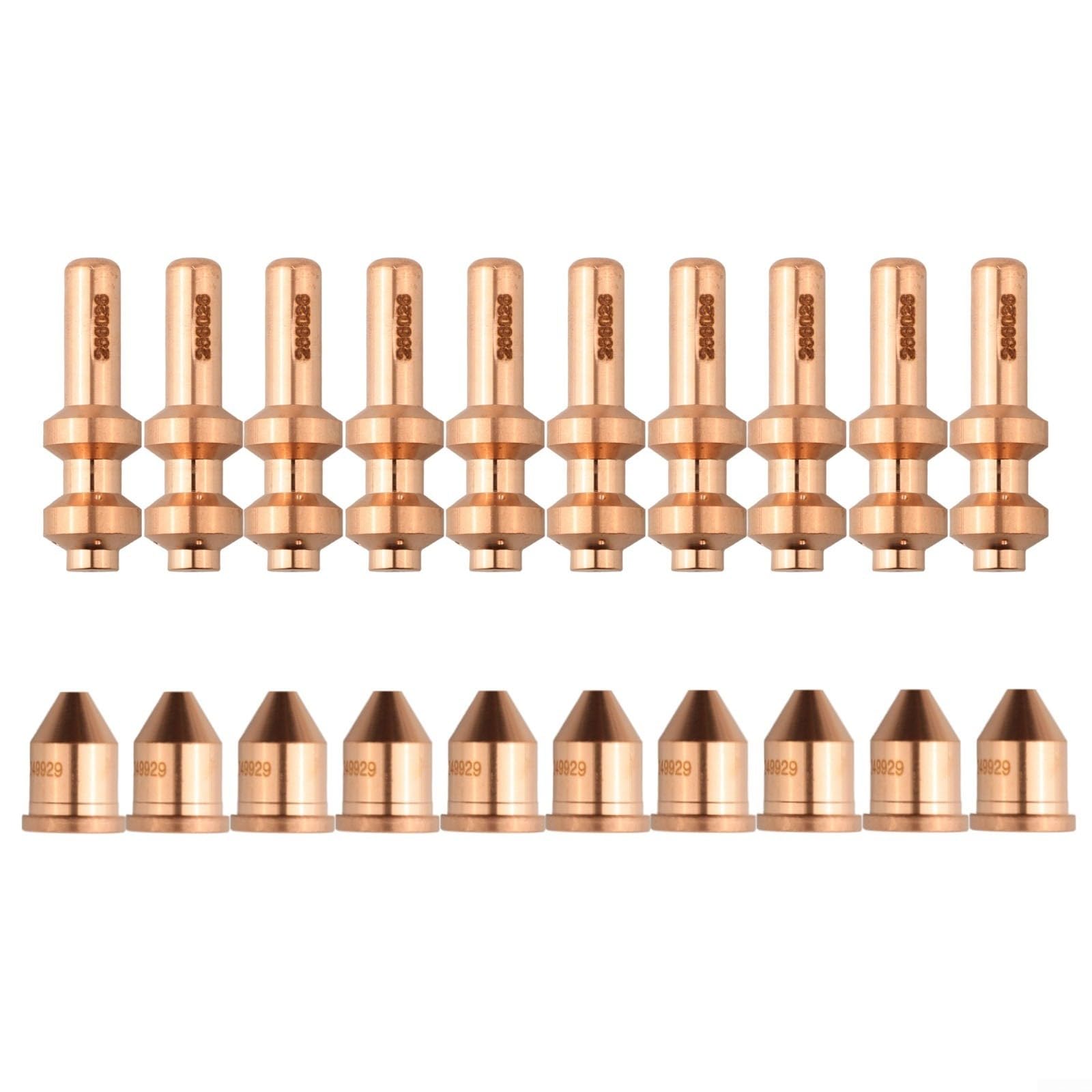 Electrodos y boquillas Miller 256026 249929 de 60A para antorcha de corte XT60.