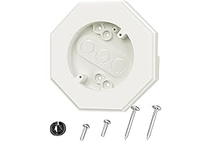 Octagon Siding Light Mount with Electrical Box