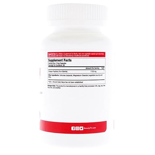 Miniatura 3 de BeautyFit BeautyCollagen - Péptidos de colágeno hidrolizados, fuente natural de colágeno puro, procedente de bovino brasileño criado en pastos,