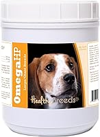 Vista 125 de Healthy Breeds Schnauzer en miniatura Omega HP Ácido graso para piel y pelaje Masticables suaves 60