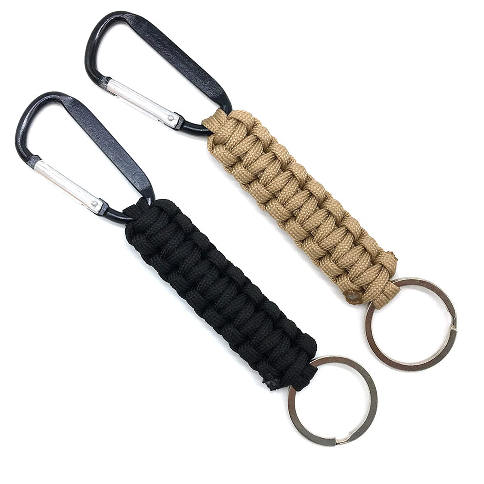 Portachiavi in Paracord con Moschettone Tattico - Italia Militare