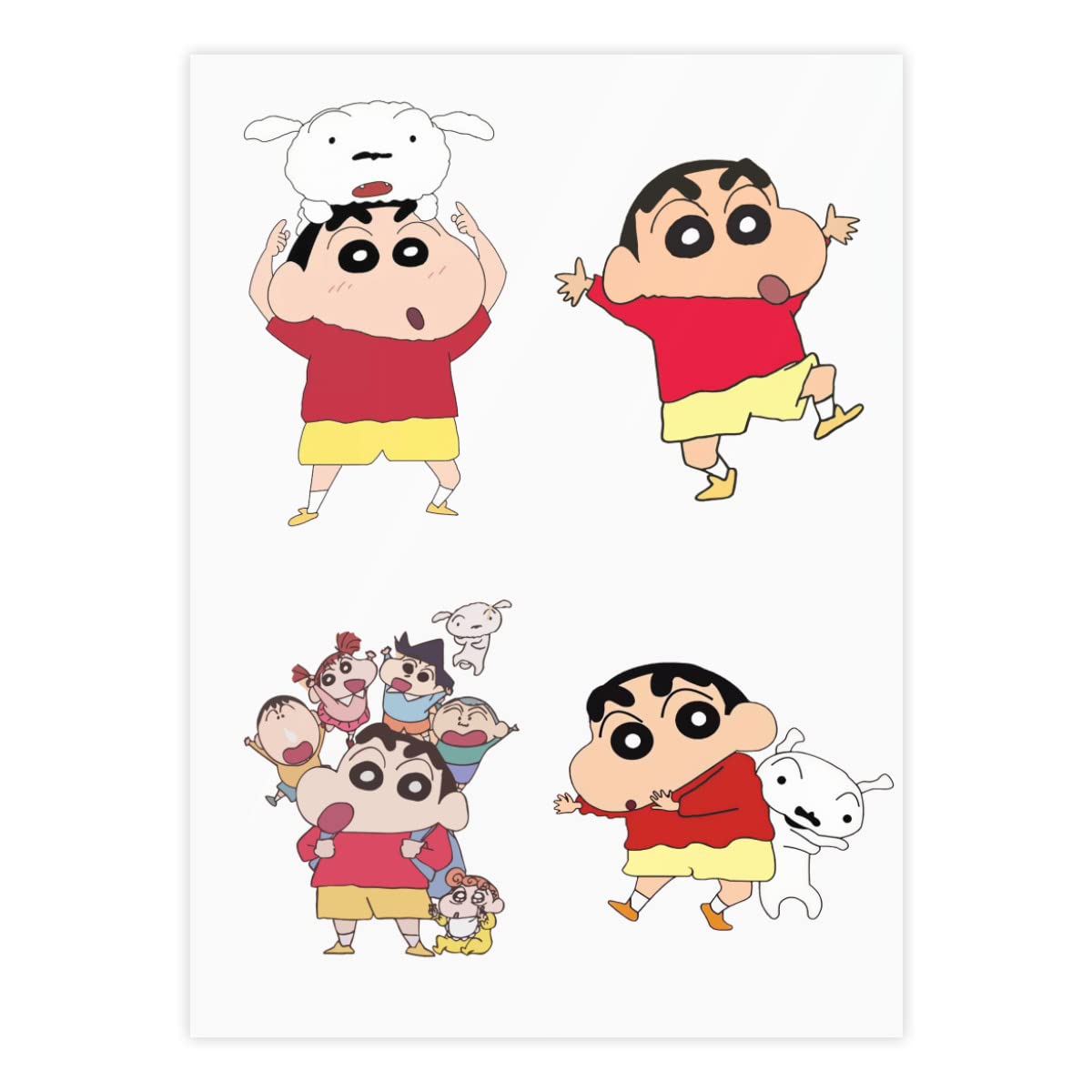 クレヨンしんちゃん ステッカーセット クレヨンしんちゃん グッズ ステッカーセット アニメ