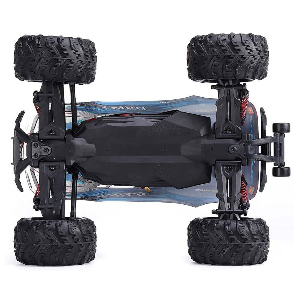 50 Km/H Szybki Rc Off-road Monster Truck, Terenowy Samochód Zdalnie Sterowany Z Napędem Na 4 Koła Z Niezależnym Zawieszeniem, Reflektorami Led I Wodoodpornością Ipx4