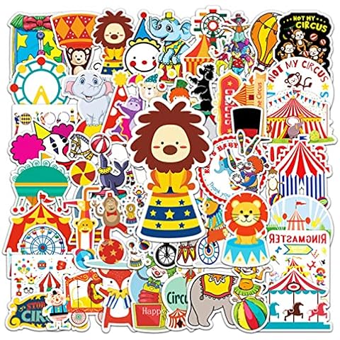 Pegatinas Infantiles Mistree de Circo Cover