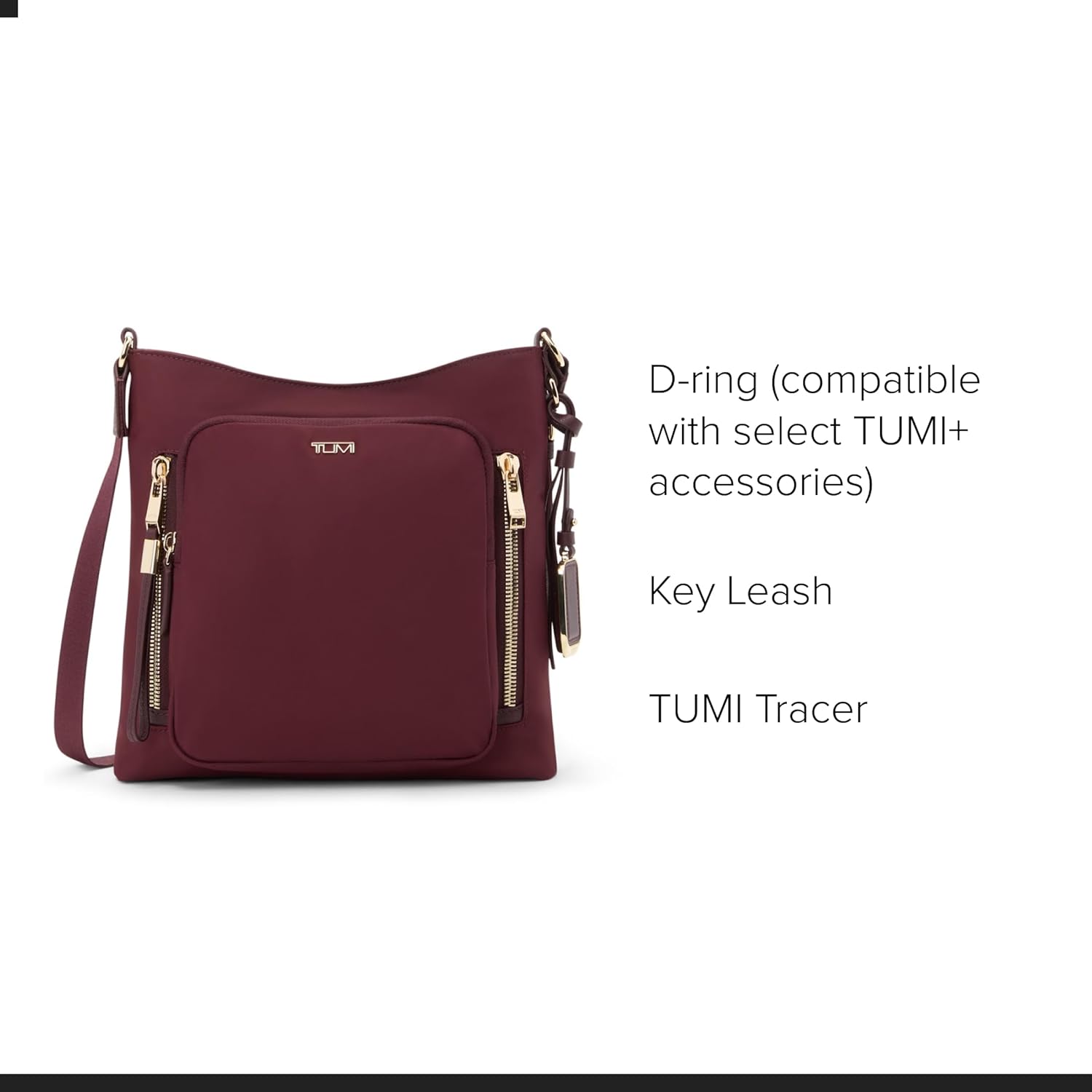 TUMI womens Tyler Crossbody | Nylon, Business, Travel Bag, Stain, Water-Resistant
