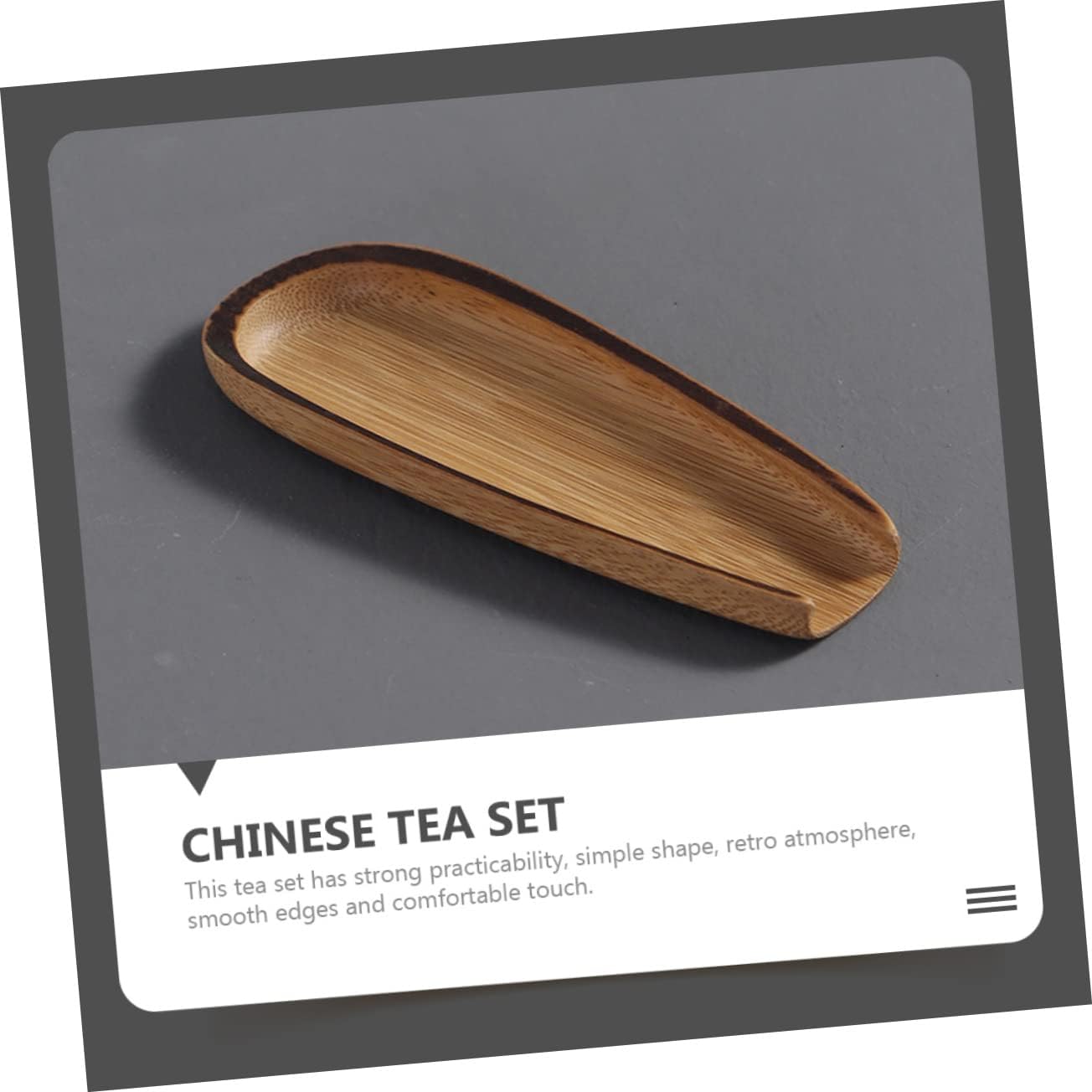 2pcs Bamboo Tea Scoop and Needle Set Essential Tea Ceremony Accessories for Loose Leaf Simple Design Retro Style Comfortable Touch for Kung Fu