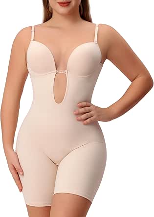 Slimers Shapewear Bodysuits 0062 Women's Shapewear Bodysuit, Black