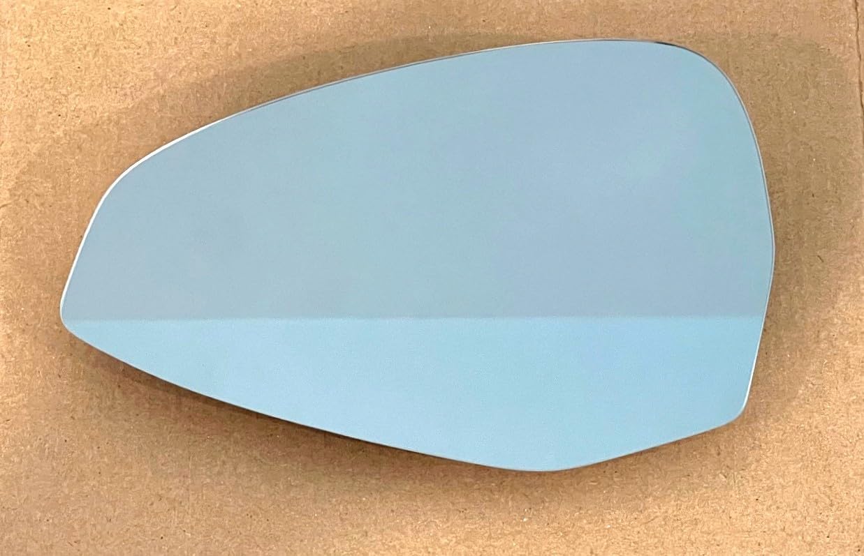 New Heated Flat Mirror Glass for 2017-2025 Audi A4 Allroad A4 Quattro 2018-2025 Audi A5 Quattro A5 Sportback RS5 S4 S5 Sportback Driver Side View Left LH