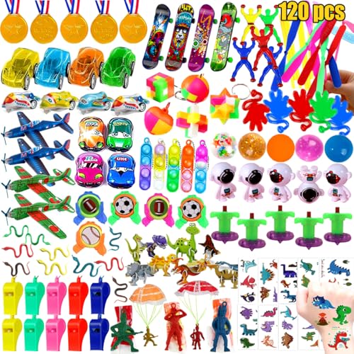 ASYBHYY Juguetes de Fiesta a Granel de Piñatas Cumpleaños para Niños, Juego de Partido Favor Rellenar Bolsas de Regalos, Premio a Salón de Clases el Colegio, Regalo de Pascua, Halloween, Navidad