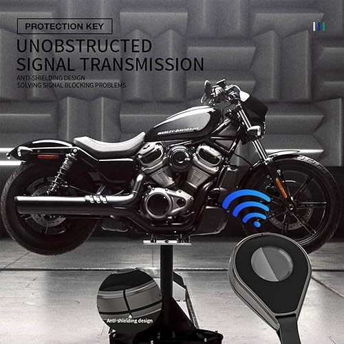 Miniatura 3 de K LAKEY Funda para llavero de aleación de metal, compatible con Harley Davidson Fatboy Heritage Classic Standard RoadKing Ultra Classic Electra