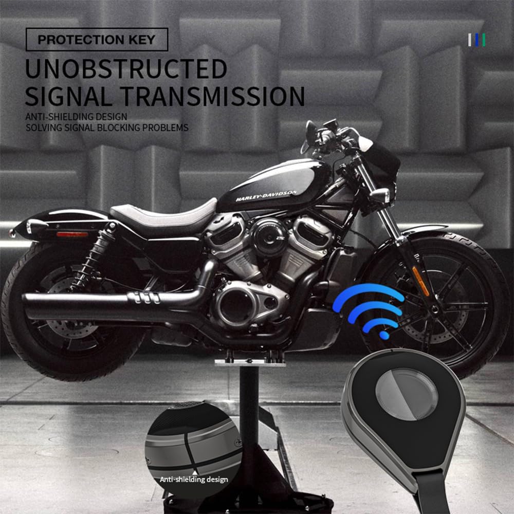 Harley-Davidson Key Fob Silicone Cover - Black Protective Case For FCC L2C0028TR Remote