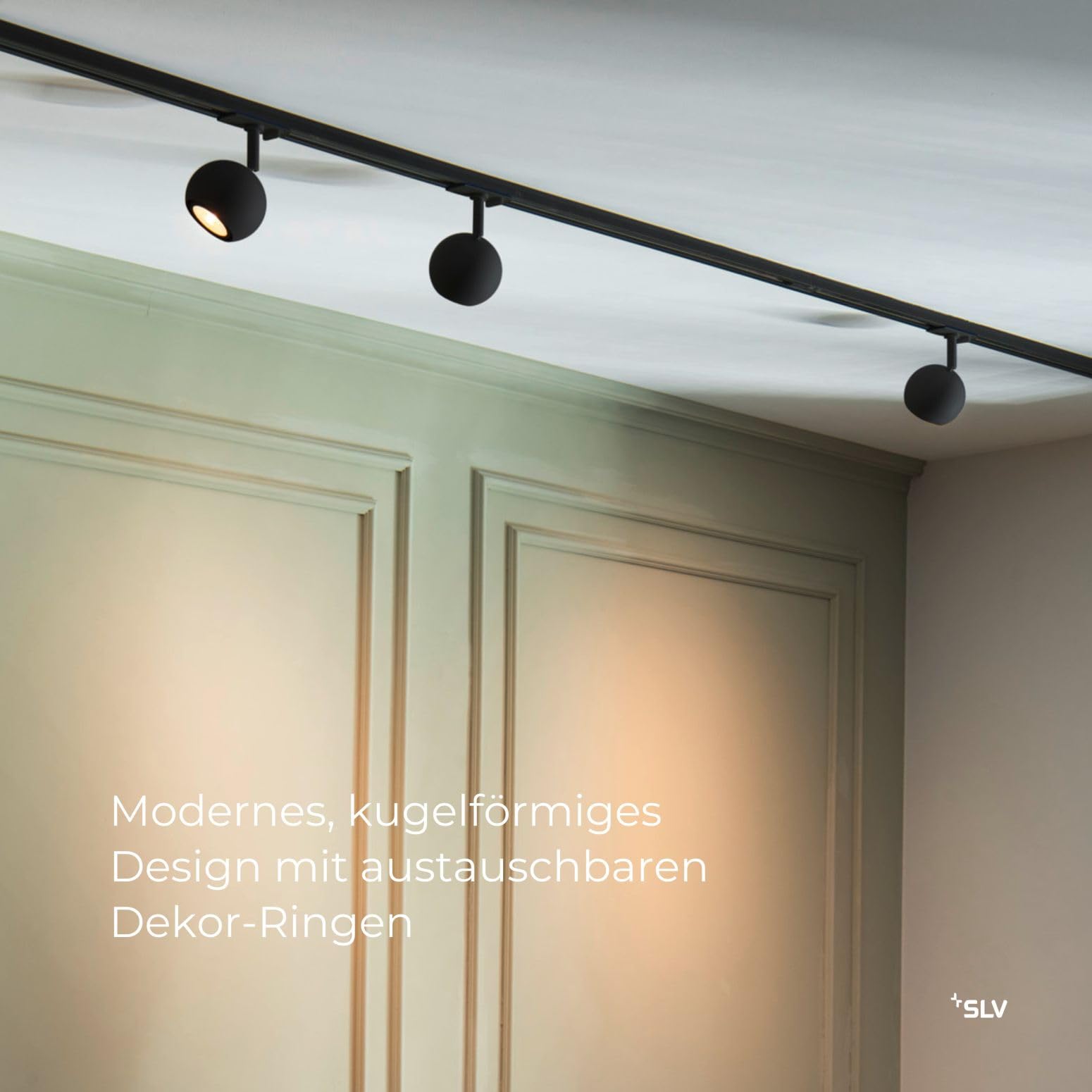 SLV LIGHT EYE 90 1Ph QPAR51 schwarz
