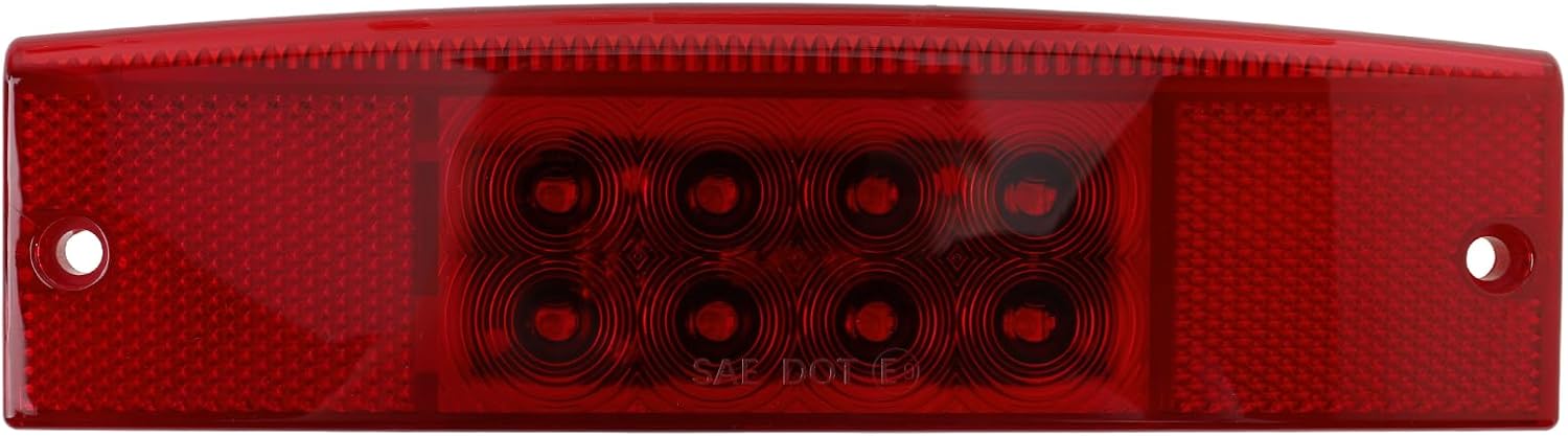AUTOKAY Red Tail Light Lens For Polaris Ranger 400 500 570 800 Red LED Rear Brake Stop Light Left & Right Side Replace 2411450