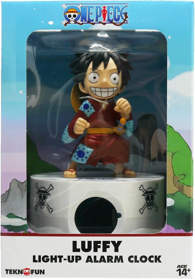 Luffy Alarm Clock Light, 811638, Red, Blue, Yellow, Black, Single